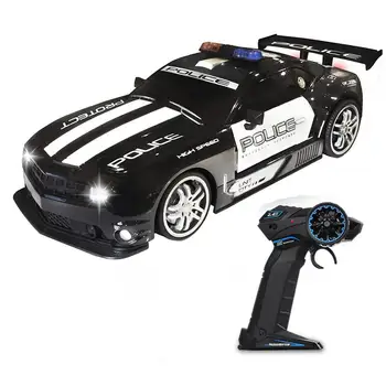 1/12 Suur 2,4 GHz Super Kiire Politsei RC Auto puldiga Autod Mänguasi Tuled, Vastupidav Chase Drift Sõiduki Mänguasjad Poistele Laps Laps