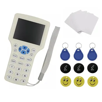10 IC/ID Sagedus RFID Juurdepääsu Kontroll-Kaardi Lugeja NFC-Kaardi Krüpteerimine Kirjanik UID Kiip Paljundusaparaat Smart Key Koopiamasina