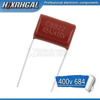 10TK 400V684J pigi 15MM 0.68 UF 680nf 684 400V CBB Polypropylene film capacitor hjxrhgal