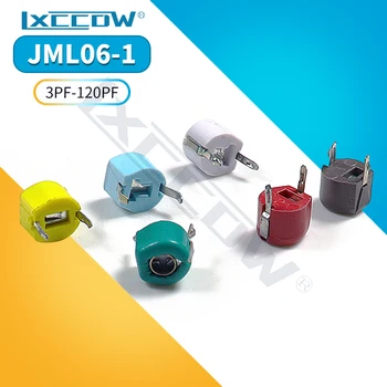 10tk JML06-1 Trimmer Muudetava mahtuvusega Kondensaator Valik Kit JML06 6mm 5pf 10pf 20pf 30pf 40pf 50pf 60pf 70pf 120pf