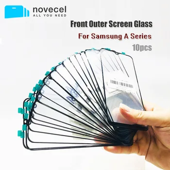 10tk LCD Ekraan, Touch Panel Front Klaasi Asendamine Välimine Klaas Objektiivi Samsung A12 A125 A02 A022 A02s A025 A42 A32 A52 A72