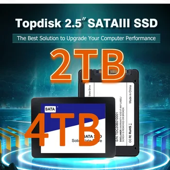 2022 2TB SSD 1 TB kõvaketas 4TB ketas sata3 2.5 tolline ssd TLC 500MB/s sisemine Tahkis-Draivid sülearvuti ja lauaarvuti