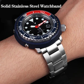 22mm Solid Roostevabast Terasest Watchband Jaoks SEIKO SRPC63J1 SNE498 SNE533 Kella Rihm Koos Vahendid SNE537 SNE518 Metal Bänd Käevõru