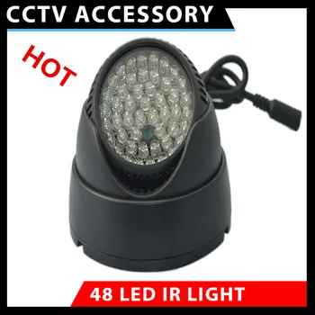 48 LED IR valgusti CCTV Infrapuna Öise Nägemise Järelevalve siseruumides Kaamera 850nm ip kaamera kuppel