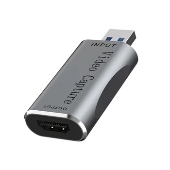 4K USB 3.0 HDMII-ühilduvaid Video-Capture Kaarti, Telefoni Mängu Webcast Muidugi Uuringu Video Salvestamise Juhatuse 1080P 60FPS TK