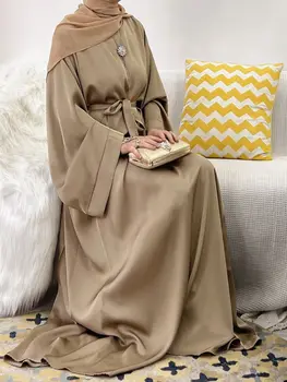 Aafrika Naiste Vintage Moslemi Kleit Pikk Rüü Kleidid Elegantne Plekk Maxi Vestidos Vabaaja Lahti Dubai Naine Maroko Seal Kaftan 2022