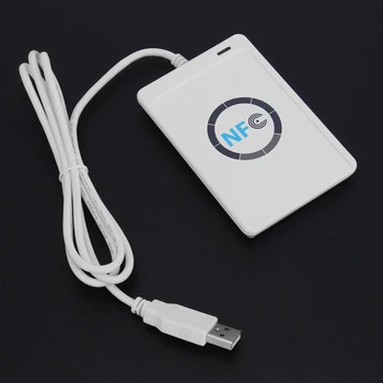 ACR122u NFC Lugeja, 13.56 Mhz RFID-Koopiamasina Paljundusaparaat Kontaktivaba kiipkaardi Lugeja Kirjanik Koopiamasin Kloon Mifare/ISO 14443/A/B kaardid
