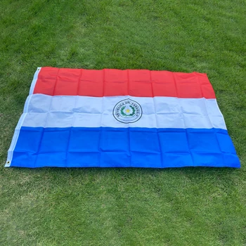 aerlxemrbrae lipu Paraguay flag Banner 90*150cm Rippuvad Paraguay riigilipp