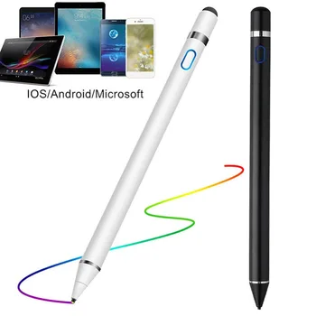Aktiivne Stylus Pen Mahtuvuslik Puutetundlik Pliiats Jaoks Pixus Prestigio TCL Teclast Tecno Ulefone Tablett iOS Android Pliiats koostamisel