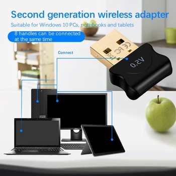 bluetooth-5.0-Adapter-USB-Saatja Pc Arvuti Retseptori Sülearvuti Kõrvaklapid Audio Printer Andmete Vastuvõtja 2 In 1 Adapter