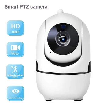 Camnsmart 1080P Wifi Mini Kaamera Sise-Automaatne Jälgimine Home Security Kaamera Järelevalve Traadita Baby Monitor Ycc365Plus