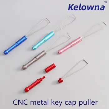 CNC Alumiinium Legeerterasest Traat Klahvi Caps Lemmikutega Mehaanilise klaviatuuri Metallist Keycap Eemaldaja Integreeritud Tensioner