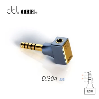 DD ddHiFi Uus DJ30A 2021 Kõrvaklappide Adapter Kohaldata 3.5 mm Kõrvaklappide Kaabel 4.4 Väljund Pistik Cayin/FiiO/Hiby/Shanling