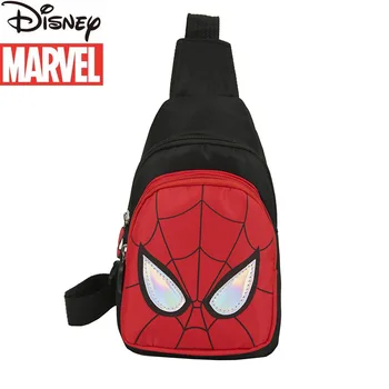 Disney Imestad, 2022 Uus Laste Kaldus Kott Cartoon Spider-Man Poiste Talje Kott Moe Laste Üks-õlg Kaldus Kott