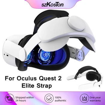 Eest Oculus Quest 2 VR Peakomplekt Elite Rihm Reguleeritav Suurendada Toetab Virtuaalne Reaalsus Halo Rihma Meta Quest 2 Tarvikud
