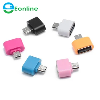 EONLINE Micro USB To USB Converter For Tablet Android PC Usb 2.0 Mini OTG Kaabel Adapteriga USB OTG c-tüüpi Naine Konverteri Adapter