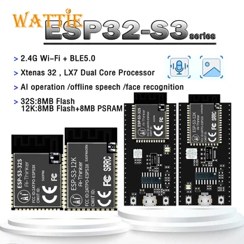 ESP32-S3 S3 ESP32-S3-32S ESP32S-S3-12K ESP32 WiFi+BLE5.0, Uute toodete moodul Development board speech näotuvastus NodeMCU