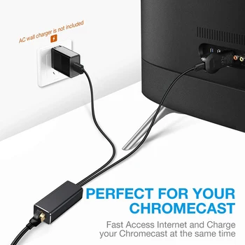 Ethernet Adapter Amazon Tulekahju TV Stick Google Home Mini Väike Chromecast Ultra 2 1 Kvaliteetsed Leibkonna Arvuti Tarvikud
