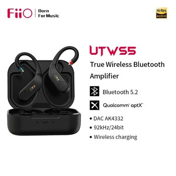 FiiO UTWS5 Uus versioon 2 Tõsi, Traadita TWM ' i Bluetooth-5.2 Peakomplekt DAC Aptx Adaptiivne Kadudeta MMCX kõrvaklapi pistikut, mille Laadimine box