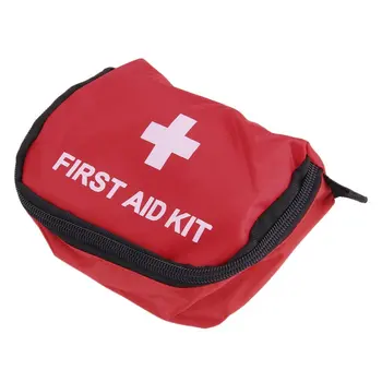 First Aid Kit 0.7 L Punane PVC Väljas Telkimine Avarii Ellujäämise Tühi Kott Sidemega Narkootikumide Veekindel Ladustamise Kott 11*15.5*5cm