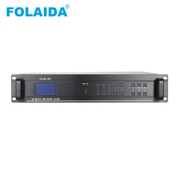 FOLAIDA Professionaalne Madal Hind 4x4/8x8/16x16/16x32 HDMI Matrix Vahetaja 4Kx2K Toetab 3D EDID& Blu-ray DVD& Video Seina