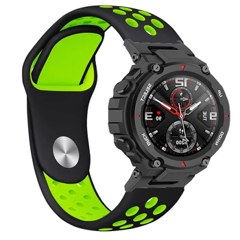 Hingav Silikoonist Rihm Jaoks Huami Amazfit T-Rex Smart Watch Band Sport Käevõru Xiaomi Amazfit T-Rex T-Rex Pro Correa