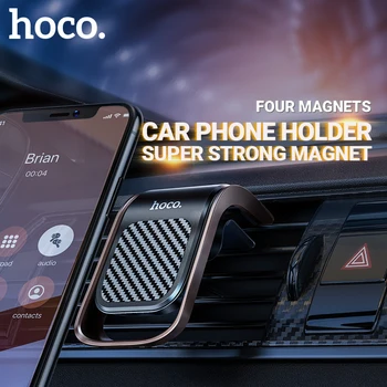 hoco Magnet auto hoidikut mount seista GPS-mobile nutitelefoni air vent outlet klamber iPhone 12 Pro 8 Huawei Xiaomi Samsung