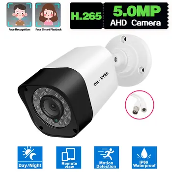 Juhtmega Analoog CCTV Kaamera 5MP Väljas Öise Nägemise videovalve Turvalisuse Kaamera BNC 2MP 1MP 1080P AHD DVR Süsteem XMEYE