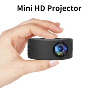 Kaasaskantav Projektor 1080P HD LED Home Media Player Audio Kaasaskantavad Projektorid 320X180 Pikslit Toetab USB Laste Projektor