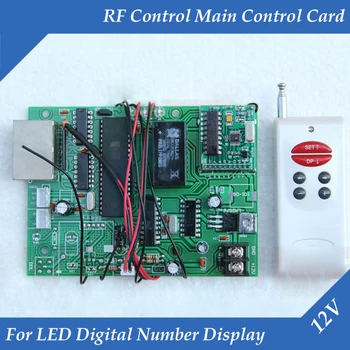 LED Digitaalse Arv RF Kontrolli Peamised Kontrolli Kaardi 12V Gaasi/Nafta Hinna LED-Ekraan Kasutada Kõigile Suurus LED Digitaalne Number