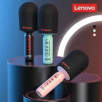 Lenovo M1 Traadita Bluetooth-Karaoke Portatiivne Mikrofon KTV Kodu Mängija Lapsele Professionaalne Kõneleja Pihuarvutite Pool Laulu