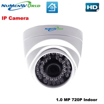 Megapiksline 720P cam ips H. 264 36PCS LED-3.6 mm Objektiivi P2P Sise-Dome Kaamera CCTV IP cammera võrgustik Home Security System