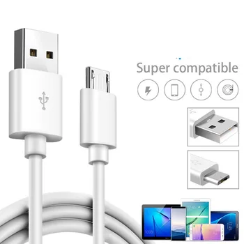 Micro-USB-Kaabel-2.4 Nailon Kiire Laadimine USB Data Kaabel Hua Wei Samsung Xiaomi Android Mobiiltelefoni Laadimine USB Juhe