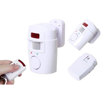 Motion Sensing Alarm Puldi Infrapuna-Traadita Ukse Akna Kodus Alarm Traadita Algatusel Alarm Sensor Puldiga Alarm