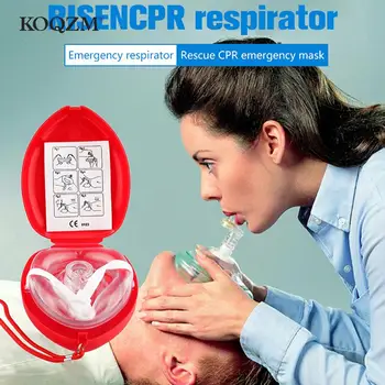 Professionaalne esmaabi CPR Hingamine Maski Kaitsta Päästjad Koolitus Kunstliku Hingamise Reuseable Ühe-tee Ventiil, Tööriistad