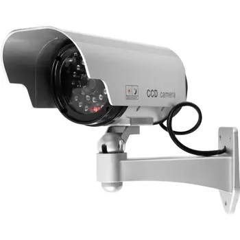 Päikeseenergia Näiv Kaamera Security Veekindel Võltsitud Kaamera Väljas Sise-Bullet LED Punane Tuli Jälgida CCTV Järelevalve Kaamera