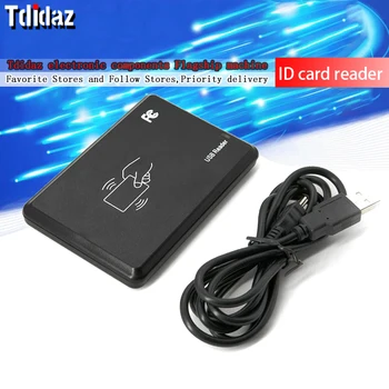 RFID Lugeja USB Port EM4100 TK4100 125khz ID Kontaktivaba Tundlikkus Smart Kaardi Toe Akna Süsteemi Linux