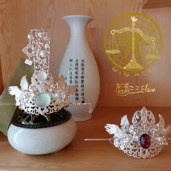 Saast Kaabakas Ise Salvestamine Süsteemi Shen Qingqiu Luo Binghe Cosplay Juuksed Crown Tiara