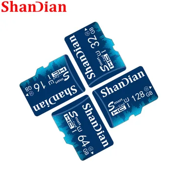 SHANDIAN Smast SD kaardi 8gb 16 gb TF Kaart Klass 6 High Speed (Mini-Mälukaart 32gb Smast sd-Kaardi Reaalne Võimsuse Tasuta Shipping