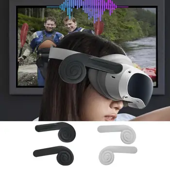Silikoon Kõrvaklapid Jaoks Pico4 VR Peakomplekt Kõrva Kõrvaklapid Korduvkasutatavad VR Peakomplekt Paindlik Laiendamine Kate Heli Müra Vähendamise Kõrvaklapid