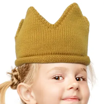 Silmkoelised Sünnipäeva Crown Poiss Crown Photoshoot Beebi Poiss & Tüdruk Sünnipäeva Silmkoelised Crown Peapael Beanie Ühise Põllumajanduspoliitika Müts Baby Esimene