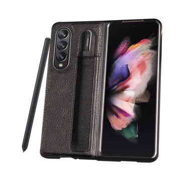 Stylus Pen Pesa S Pen Pesa Case For Samsung Galaxy Z Murra 3 4 Nahast tagakaane taskus Omanik SAM Z Fold4 (ei kuulu moor lane)