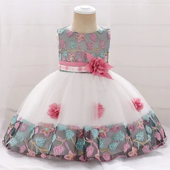 Summer Baby Tüdrukud Dress Vastsündinud Beebi Lill Printsess Kleit Beebi 2 1. Aasta Sünnipäeva Kleit Vastsündinud Kostüüm Imiku Pool Kleit
