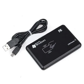 Tasuta Kohaletoimetamine 125Khz RFID Lugeja EM4100 USB Proximity Sensor Smart Card Reader Nr Sõita Väljastamise Seade EM ID Juurdepääsu Kontrolli