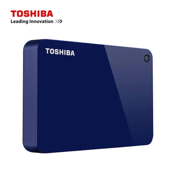 Toshiba Canvio Ette 1 TB Portable External Hard Drive USB 3.0, Punane (HDTC910XR3AA)