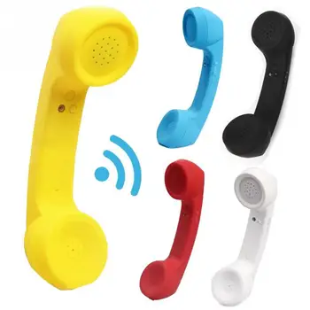 Traadita Bluetooth-ühilduva Retro Vastuvõtja Anti-kiirguse Telefoni Toru Väline Mikrofon Kõne Tarvikud