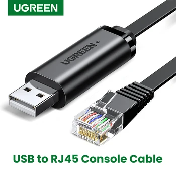 Ugreen USB RJ45 Konsooli Kaabel RS232 Adapter Cisco Ruuteri 1,5 m USB RJ 45 8P8C Konverter-USB-Kaabel Konsooli