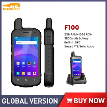 UNIWA F100 10 Android Nutitelefoni 4.0 Tolline 2G RAM 16G ROM MobilePhone SC9863A Mobiiltelefon 3800mAh 4G Walkie Talkie, Mida Zello RS NFC