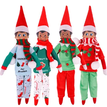 Uue Jõulud Seelik Kleit Riided Elf riiulil tarvikute komplekt Kingitused Riided
