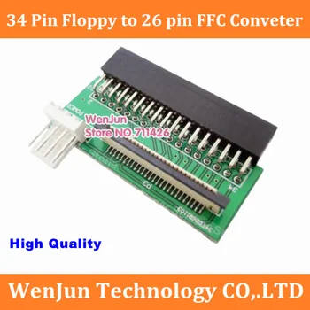 uus 34 Pin-Floppy Liides, 26 pin-FFC FPC, et PCB Converter Juhatuse Adapter --1tk/palju vaba shipping